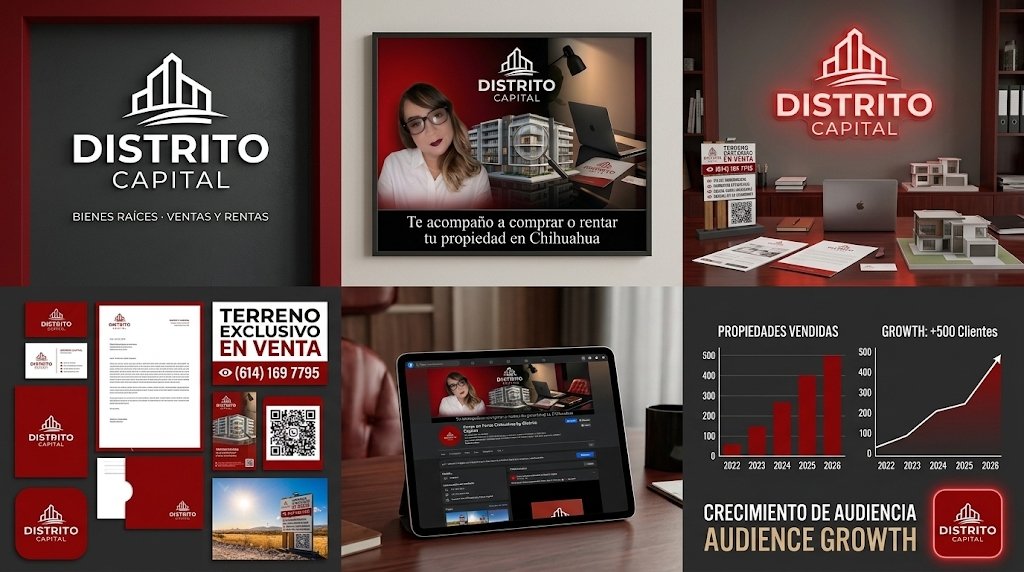 Agente Inmobiliaria Rebranding y Meta Ads