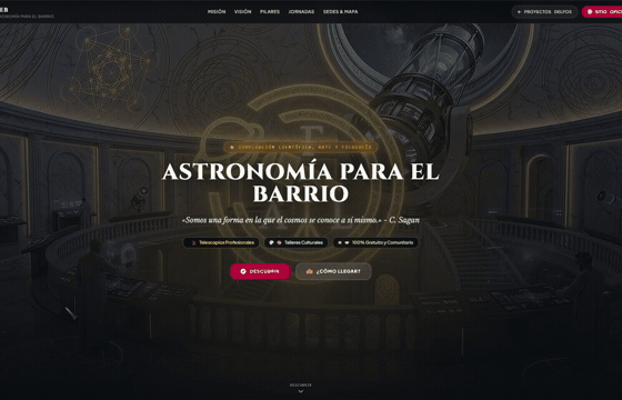 Astronomía para el Barrio